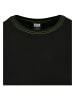 Urban Classics Urban Classics T-Shirts in black/electriclime