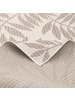 Pergamon In- & Outdoor Teppich Campus Blätter in beige
