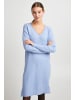 Oxmo Strickkleid OXIda in Blau
