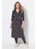 Ulla Popken Midikleid in kieselbraun