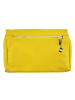 Florence Florence Schultertasche, Clutch Leder gelb ca. 24cm