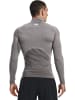 Under Armour Longsleeve "ColdGear Compression Mock" in Grau
