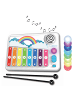 LEXIBOOK® XYLO-FUN Elektronisches Xylophon mit Lern-Lichtmodus