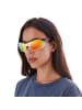 YEAZ SUNRAY Sport-Sonnenbrille schwarz/weiß/rot in schwarz