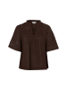 Marie Lund Bluse in schoko - 0004