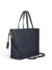 Lazarotti Bologna Leather Shopper Tasche Leder 31 cm in navy