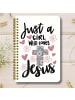 XCOAST Notizblock/Spiralblock – christliches „Jesus“ Design