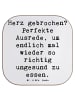 Mr. & Mrs. Panda Bierdeckel Spruch Liebeskummer Tröster mit Spruch in Weiß