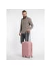 Franky London 4 Rollen Kabinentrolley S 55 cm mit Dehnfalte rose