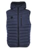 Threadbare Steppweste THB Jacket Gilet Horsley in Navy