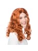 tectake Wundervolle, rotbraune Locken, rot