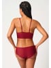 Skiny Bustier in bordeaux - 0021