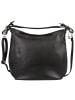 Florence Florence Schultertasche Leder schwarz ca. 38cm