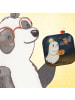 Mr. & Mrs. Panda Untersetzer Tasse Gespenst Kaffee Design ohne S... in Weiß