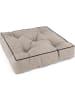 Aspero 4 Stuhlkissen 40x40 cm Padua in Beige