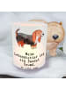 Mr. & Mrs. Panda glas kerzenhalter Basset Hound Lebensretter mit... in Transparent