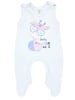 TupTam Baby Mädchen Strampler mit Aufdruck Spruch 3er Pack in rosa/weiß
