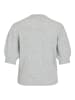 Vila Strickjacke in Light Grey Melange
