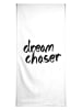 Juniqe Handtuch "Dream Chaser" in Schwarz & Weiß