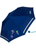 Scout Kinder-Taschenschirm Regenschirm mit reflektierenden Streifen Blue Star