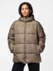 Pieces Wattierte Jacke in Morel