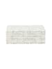 faina Women Jewelry Box in Light Grey Blue