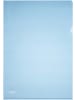Herlitz Aktenhülle Pyramide A4 110my PP glänzend Packung mit 10 Stück blau