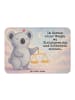 Mr. & Mrs. Panda Magnet Waage Astrologie Design mit Spruch in Weiß