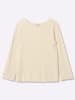 sheego Langarm-Shirt in champagner