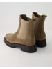 Zahira Chelsea Boots in Beige