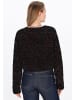 myMo Cardigan in black multicolor