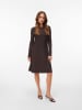 Vero Moda Strickkleid in Chocolate Torte