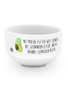 Mr. & Mrs. Panda Schüssel Avocado Tanzen mit Spruch in Weiß