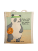 Mr. & Mrs. Panda Jutebeutel Panda Basketball Design mit Spruch in Weiß