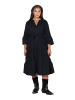 Studio Untold Midikleid in schwarz