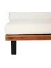 MCW 2er-Set Lounge-Sessel H54, Braun, Polster cremeweiß