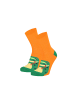 Yuhu Jungen Socken mit Tieren 5er Pack Motivsocken in Orange