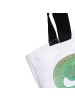 Mr. & Mrs. Panda Tote Bag Krokodil mit Spruch in Weiß
