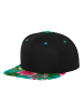  Flexfit Snapback in blk/aqua