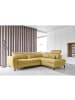 MF Design Nobel Recamiere Rechts in Gelb -  (L) 265 x (B) 265 x (H) 100 cm