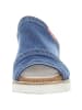 Artiker Pantolette in blau