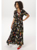 Aniston CASUAL Sommerkleid in schwarz-rotgrün-gelb-rosa-blau-orange-weiß