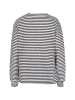 SANIKA Women Blouse in Black Stripes