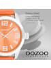 Oozoo Analog-Armbanduhr Oozoo JR orange groß (ca. 40mm)
