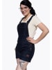 Queen Kerosin Queen Kerosin Denim-Shortall Josie in Denim