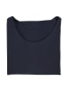 Alkato Alkato Damen Langarm Longshirt Langarmshirt in dunkelblau