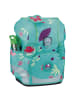 DerDieDas ErgoFlex Tiny - Schulranzen Set 5tlg. 900g (Deep Ocean) in Butterfly Garden
