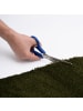Snapstyle Hochflor-Teppich Livorno Rund in grün