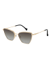 Replay Frauen Sonnenbrille Katzenauge Gold