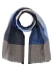Nils Sundström Schal in blau grau - 0001